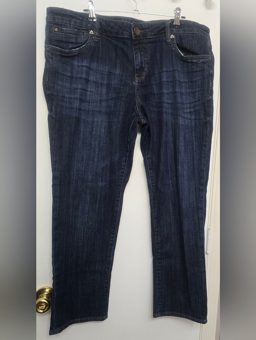 S75 Women's Dark Blue Stretch Jeans